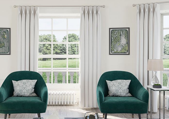 Stockholm, Snow - Made to Measure Curtains - Image 3